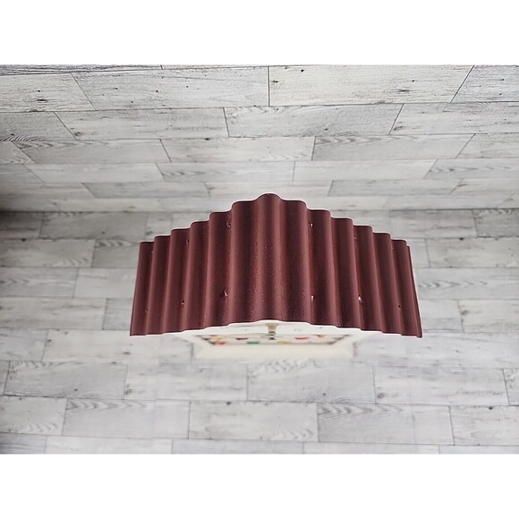 Vintage Kitchen Pepper Shelf Clock 16" Barn Farmhouse Decor Wall Or Countertop - Picture 5 of 11